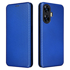 Realme C55用手帳型 レザーケース スタンド カバー L04Z Realme ネイビー