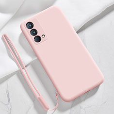 Realme GT Master 5G用360度 フルカバー極薄ソフトケース シリコンケース 耐衝撃 全面保護 バンパー YK1 Realme ピンク