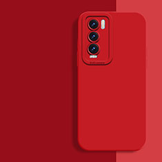 Realme GT Master Explorer 5G用360度 フルカバー極薄ソフトケース シリコンケース 耐衝撃 全面保護 バンパー Realme レッド