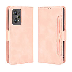 Realme GT Neo2 5G用手帳型 レザーケース スタンド カバー BY3 Realme ピンク