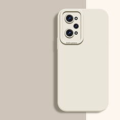 Realme GT Neo2 5G用360度 フルカバー極薄ソフトケース シリコンケース 耐衝撃 全面保護 バンパー Realme ホワイト