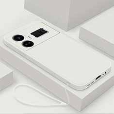 Realme GT Neo6 5G用360度 フルカバー極薄ソフトケース シリコンケース 耐衝撃 全面保護 バンパー YK1 Realme ホワイト