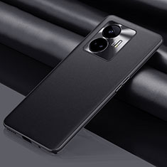 Realme GT Neo6 5G用ケース 高級感 手触り良いレザー柄 QK1 Realme ブラック