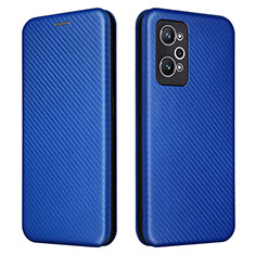 Realme GT2 5G用手帳型 レザーケース スタンド カバー L04Z Realme ネイビー