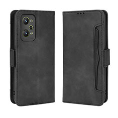 Realme GT2 5G用手帳型 レザーケース スタンド カバー BY3 Realme ブラック