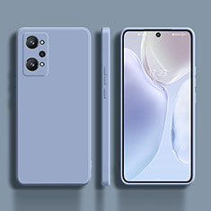 Realme GT2 5G用360度 フルカバー極薄ソフトケース シリコンケース 耐衝撃 全面保護 バンパー YK4 Realme ラベンダーグレー