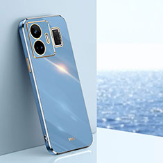 Realme GT3 5G用極薄ソフトケース シリコンケース 耐衝撃 全面保護 XL1 Realme ネイビー