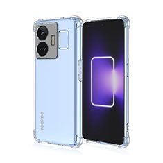 Realme GT3 5G用極薄ソフトケース グラデーション 勾配色 クリア透明 Realme クリア