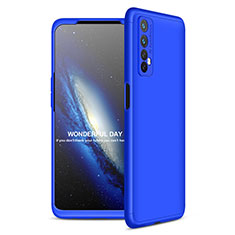 Realme Narzo 30 4G用ハードケース プラスチック 質感もマット 前面と背面 360度 フルカバー Realme ネイビー