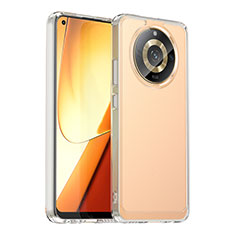 Realme Narzo 60 5G用ハイブリットバンパーケース クリア透明 プラスチック カバー J02S Realme クリア