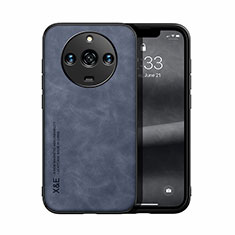 Realme Narzo 60 5G用ケース 高級感 手触り良いレザー柄 DY1 Realme ネイビー