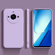 Realme Narzo 60 5G用360度 フルカバー極薄ソフトケース シリコンケース 耐衝撃 全面保護 バンパー YK5 Realme ラベンダー