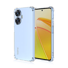 Realme Narzo N55用極薄ソフトケース グラデーション 勾配色 クリア透明 Realme クリア