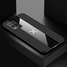 Realme Q3 5G用極薄ソフトケース シリコンケース 耐衝撃 全面保護 X01L Realme ブラック