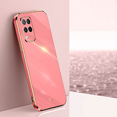 Realme Q3 5G用極薄ソフトケース シリコンケース 耐衝撃 全面保護 XL1 Realme ローズレッド