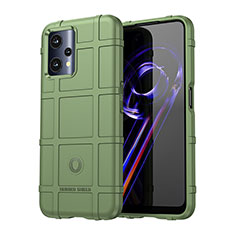 Realme Q5 5G用360度 フルカバー極薄ソフトケース シリコンケース 耐衝撃 全面保護 バンパー J01S Realme グリーン