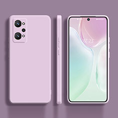 Realme Q5 Pro 5G用360度 フルカバー極薄ソフトケース シリコンケース 耐衝撃 全面保護 バンパー YK4 Realme ラベンダー