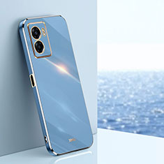 Realme Q5i 5G用極薄ソフトケース シリコンケース 耐衝撃 全面保護 XL1 Realme ネイビー