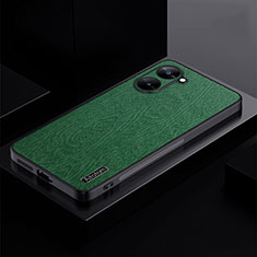 Realme Q5x 5G用極薄ソフトケース シリコンケース 耐衝撃 全面保護 PB1 Realme グリーン