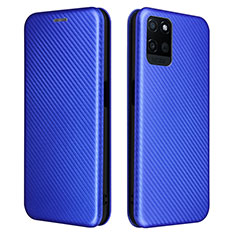 Realme V11s 5G用手帳型 レザーケース スタンド カバー L07Z Realme ネイビー