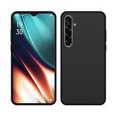 Realme X2用360度 フルカバー極薄ソフトケース シリコンケース 耐衝撃 全面保護 バンパー S05 Realme ブラック