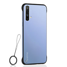 Realme X50t 5G用ハードカバー クリスタル クリア透明 H02 Realme ブラック