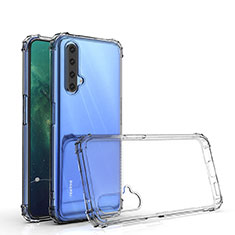 Realme X50t 5G用極薄ソフトケース シリコンケース 耐衝撃 全面保護 クリア透明 T02 Realme クリア