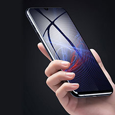 Samsung Galaxy A01 SM-A015用強化ガラス フル液晶保護フィルム F06 サムスン ブラック