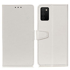 Samsung Galaxy A02s用手帳型 レザーケース スタンド カバー A06D サムスン ホワイト