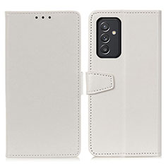 Samsung Galaxy A05s用手帳型 レザーケース スタンド カバー A06D サムスン ホワイト