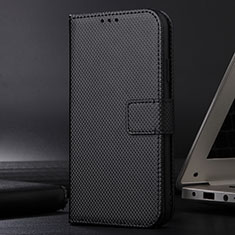 Samsung Galaxy A12 5G用手帳型 レザーケース スタンド カバー BY1 サムスン ブラック