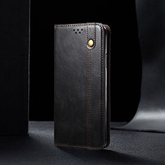 Samsung Galaxy A15 4G用手帳型 レザーケース スタンド カバー B01S サムスン ブラック