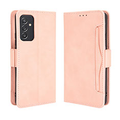 Samsung Galaxy A15 4G用手帳型 レザーケース スタンド カバー BY3 サムスン ピンク