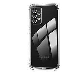 Samsung Galaxy A32 4G用極薄ソフトケース シリコンケース 耐衝撃 全面保護 クリア透明 T07 サムスン クリア