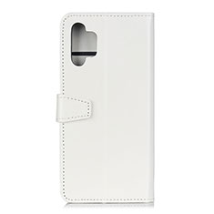 Samsung Galaxy A32 5G用手帳型 レザーケース スタンド カバー A06D サムスン ホワイト