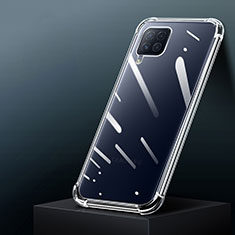 Samsung Galaxy A42 5G用極薄ソフトケース シリコンケース 耐衝撃 全面保護 クリア透明 カバー サムスン クリア