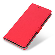 Samsung Galaxy A52 4G用手帳型 レザーケース スタンド カバー M08L サムスン レッド