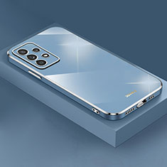 Samsung Galaxy A52 5G用極薄ソフトケース シリコンケース 耐衝撃 全面保護 XL4 サムスン ネイビー