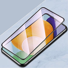 Samsung Galaxy A52s 5G用強化ガラス フル液晶保護フィルム アンチグレア ブルーライト サムスン ブラック