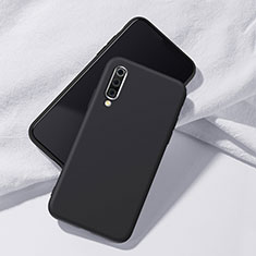 Samsung Galaxy A70用360度 フルカバー極薄ソフトケース シリコンケース 耐衝撃 全面保護 バンパー C01 サムスン ブラック