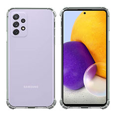 Samsung Galaxy A73 5G用極薄ソフトケース シリコンケース 耐衝撃 全面保護 クリア透明 T08 サムスン クリア