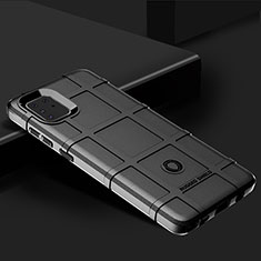 Samsung Galaxy A81用360度 フルカバー極薄ソフトケース シリコンケース 耐衝撃 全面保護 バンパー J02S サムスン ブラック