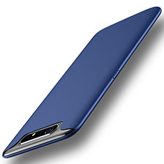 Samsung Galaxy A90 4G用360度 フルカバー極薄ソフトケース シリコンケース 耐衝撃 全面保護 バンパー サムスン ネイビー