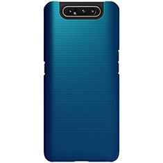 Samsung Galaxy A90 4G用ハードケース プラスチック 質感もマット カバー P01 サムスン ネイビー