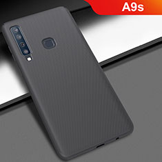 Samsung Galaxy A9s用ハードケース プラスチック 質感もマット M03 サムスン ブラック