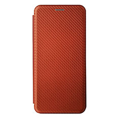 Samsung Galaxy F12用手帳型 レザーケース スタンド カバー L08Z サムスン ブラウン