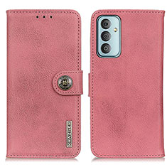 Samsung Galaxy F23 5G用手帳型 レザーケース スタンド カバー KZ2 サムスン ピンク