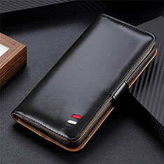Samsung Galaxy Note 20 Plus 5G用手帳型 レザーケース スタンド カバー L01 サムスン ブラック