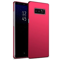 Samsung Galaxy Note 8 Duos N950F用ハードケース プラスチック 質感もマット M09 サムスン レッド