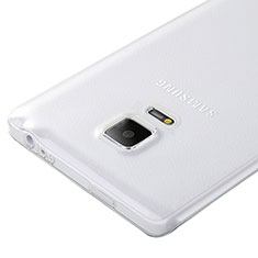 Samsung Galaxy Note Edge SM-N915F用極薄ソフトケース シリコンケース 耐衝撃 全面保護 クリア透明 サムスン クリア